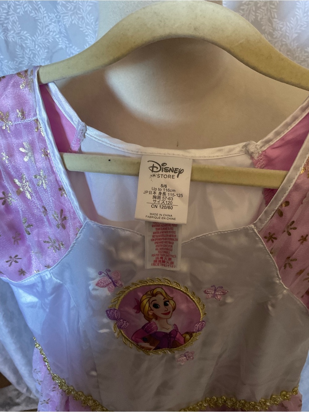 Pink Princess Rapunzel Nightgy - Picture 4 of 4